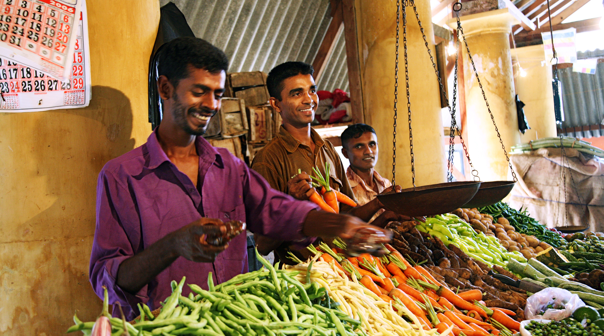 Gemüseladen in Sri Lanka