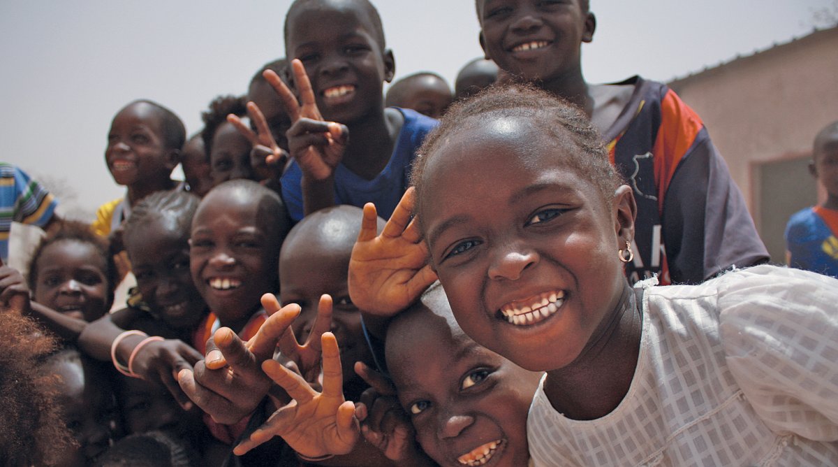 Primarschüler im World Vision-Projekt Malem Hoddar im Senegal