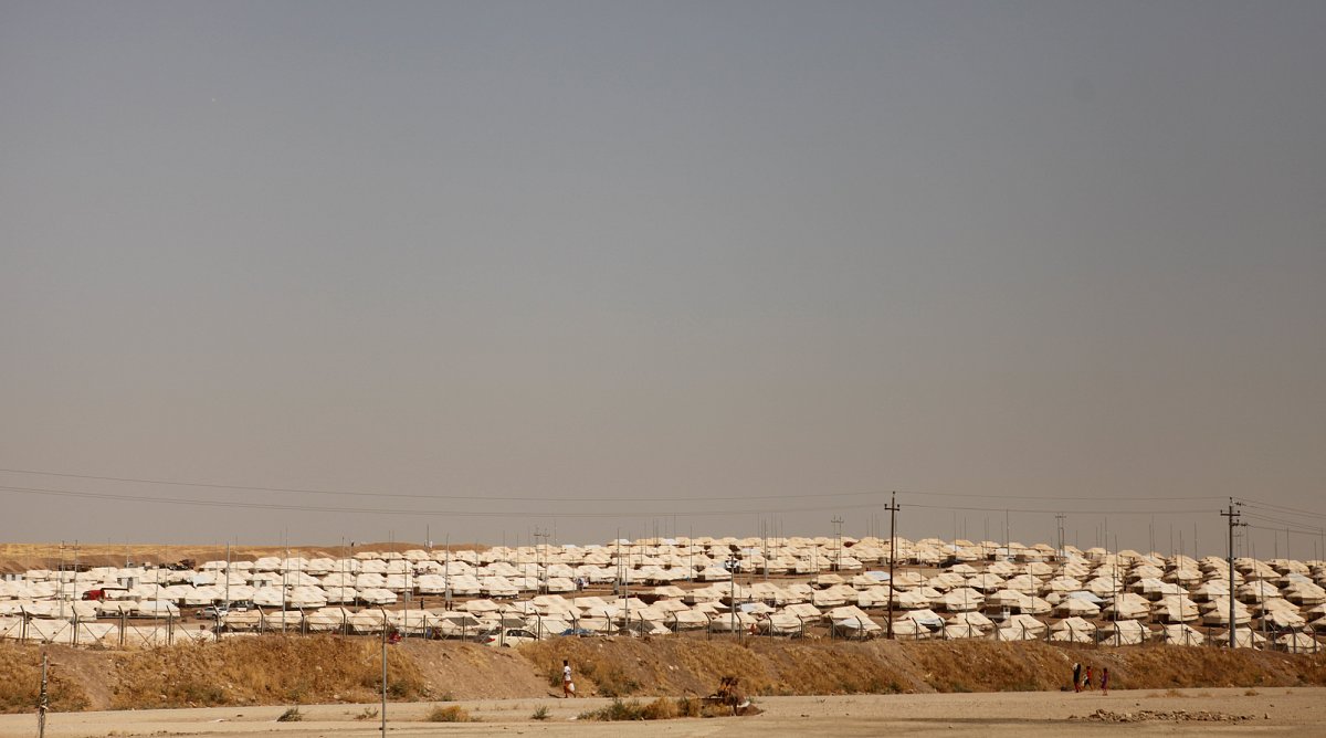 Täglich wächst der Flüchtlingsstrom – und somit auch die Camps im Irak.