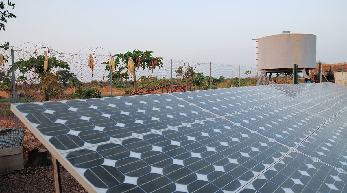 Solarbetriebene Gewässersysteme in Mali