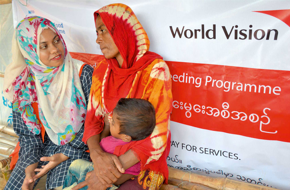 World Vision hilft im Flüchtlingscamp in Bangladesch