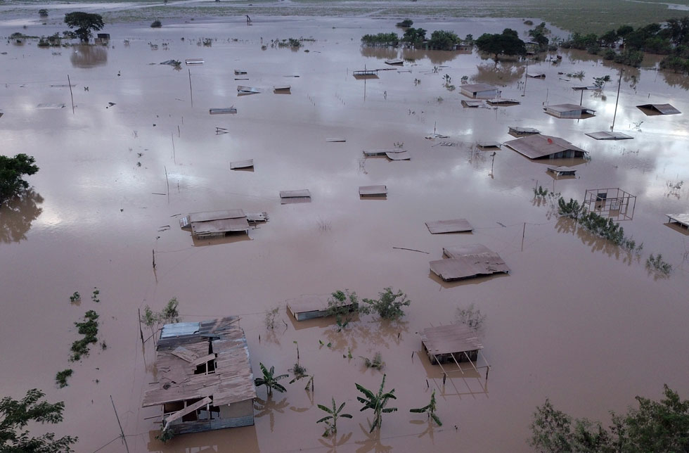 Hurrikan Eta und Iota überfluteten grosse Regionen Mittelamerikas.