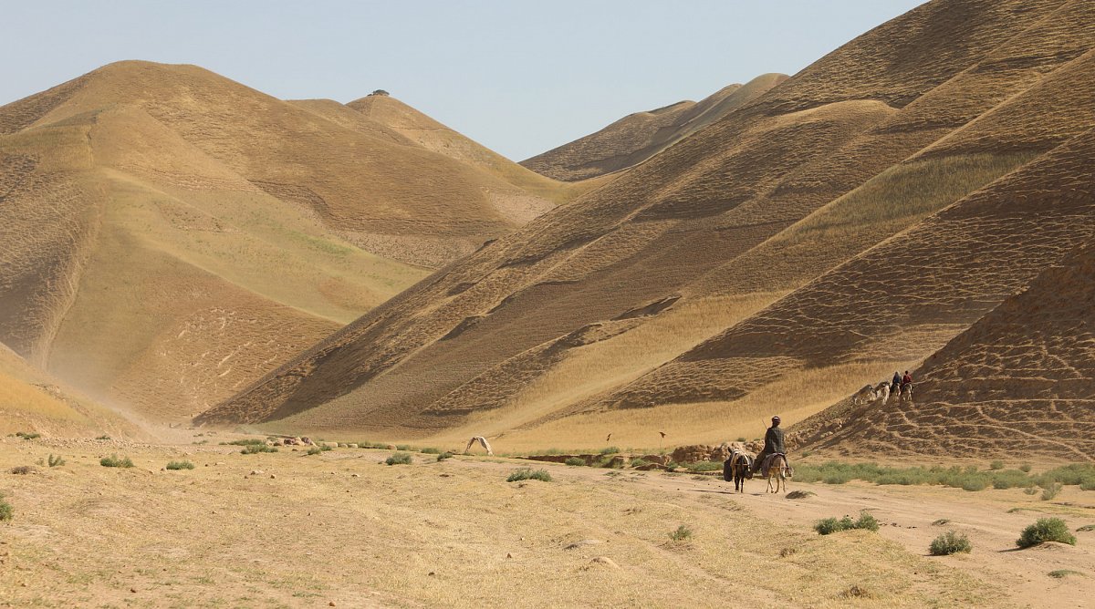 Afghanistan: Aufnahme einer Wüste