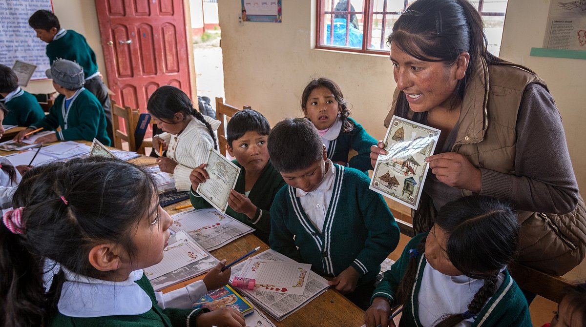Bolivien: Felisa ehemaliges Patenkind Einsatz für Kinderschutz.