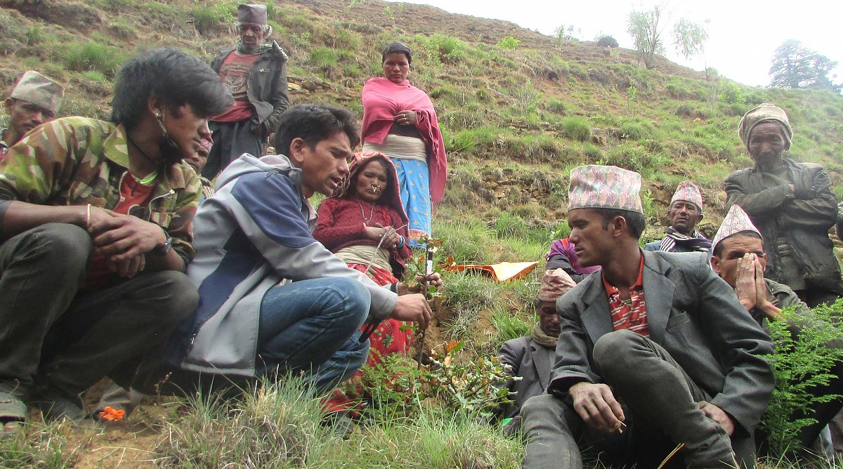 Tierfutterproduktion Entwicklungsprojekt Jumla-Sinja Nepal