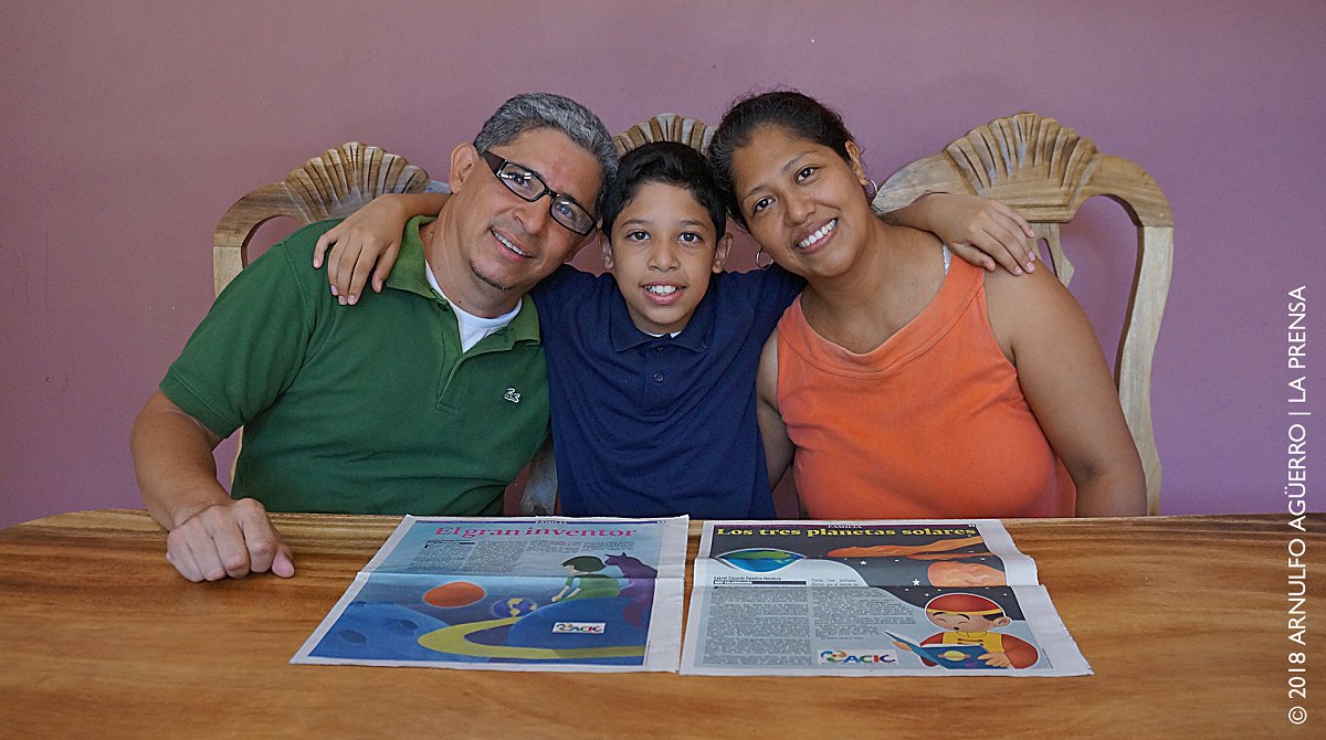 Familie aus Nicaragua