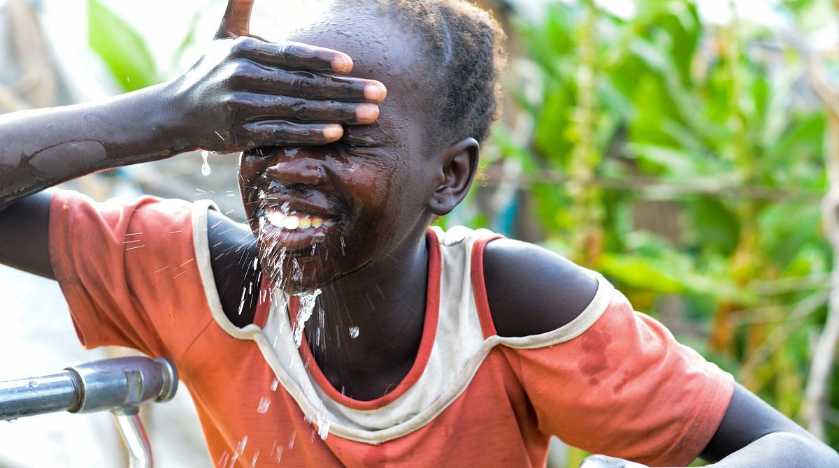 Südsudan: Freude über frisches Wasser