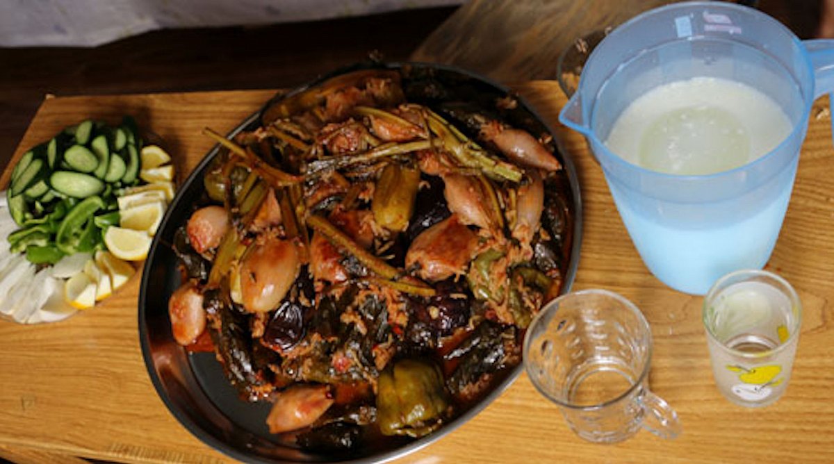 Dolma: Das Gericht aus gefülltem Gemüse wird traditionell mit einem Joghurtgetränk serviert