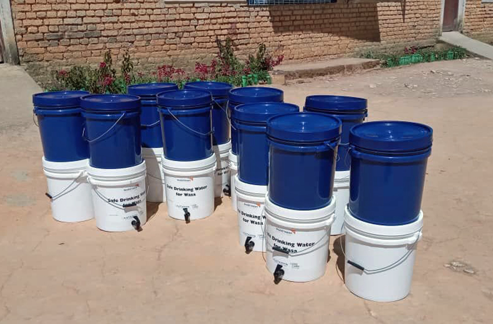 Tansania: Wasserfilter von Katadyn für sauberes Trinkwasser