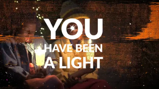 Screenshot des Videos Highlights 2023 mit dem Text: You have been a light