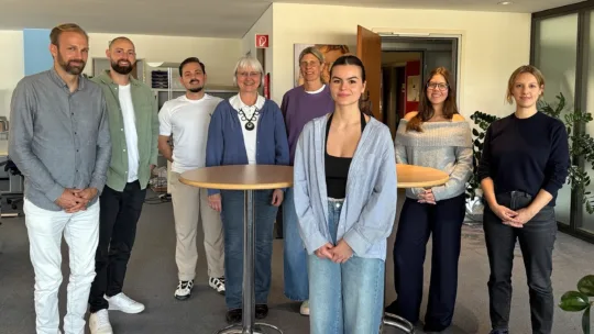 World Vision-Mitarbeitende im Marketing-Team