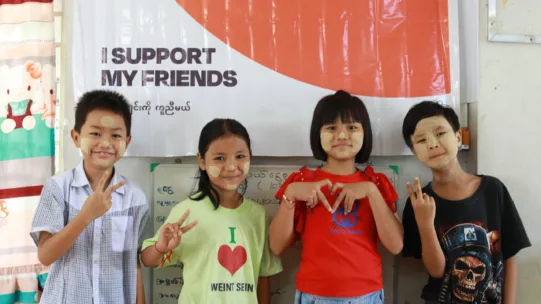 World Vision: Hilfe für 44 Millionen Kinder im Vorjahr